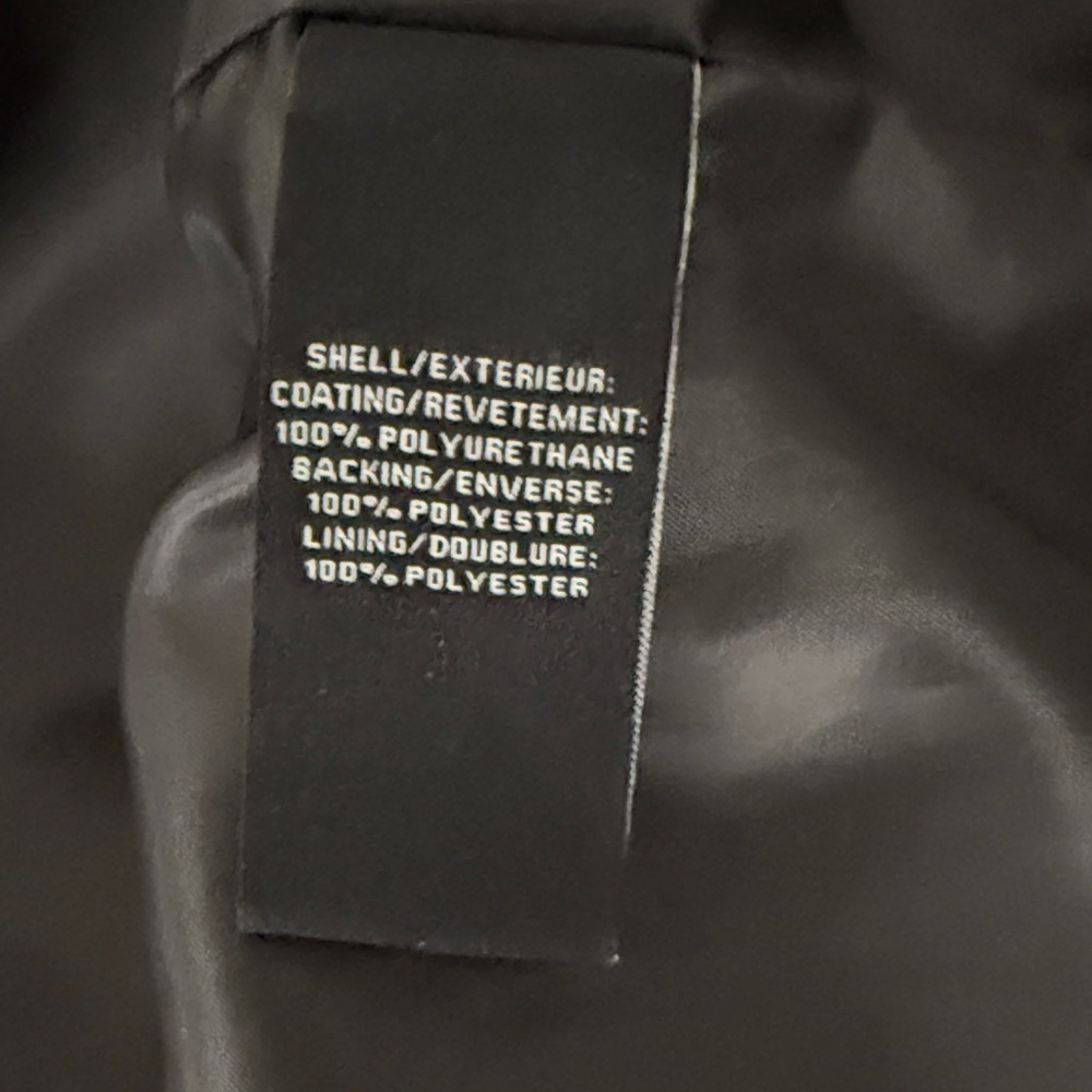 Bagatelle Collection Women’s Black Faux Leather Double-Breasted Blazer Size M - Picture 9 of 9